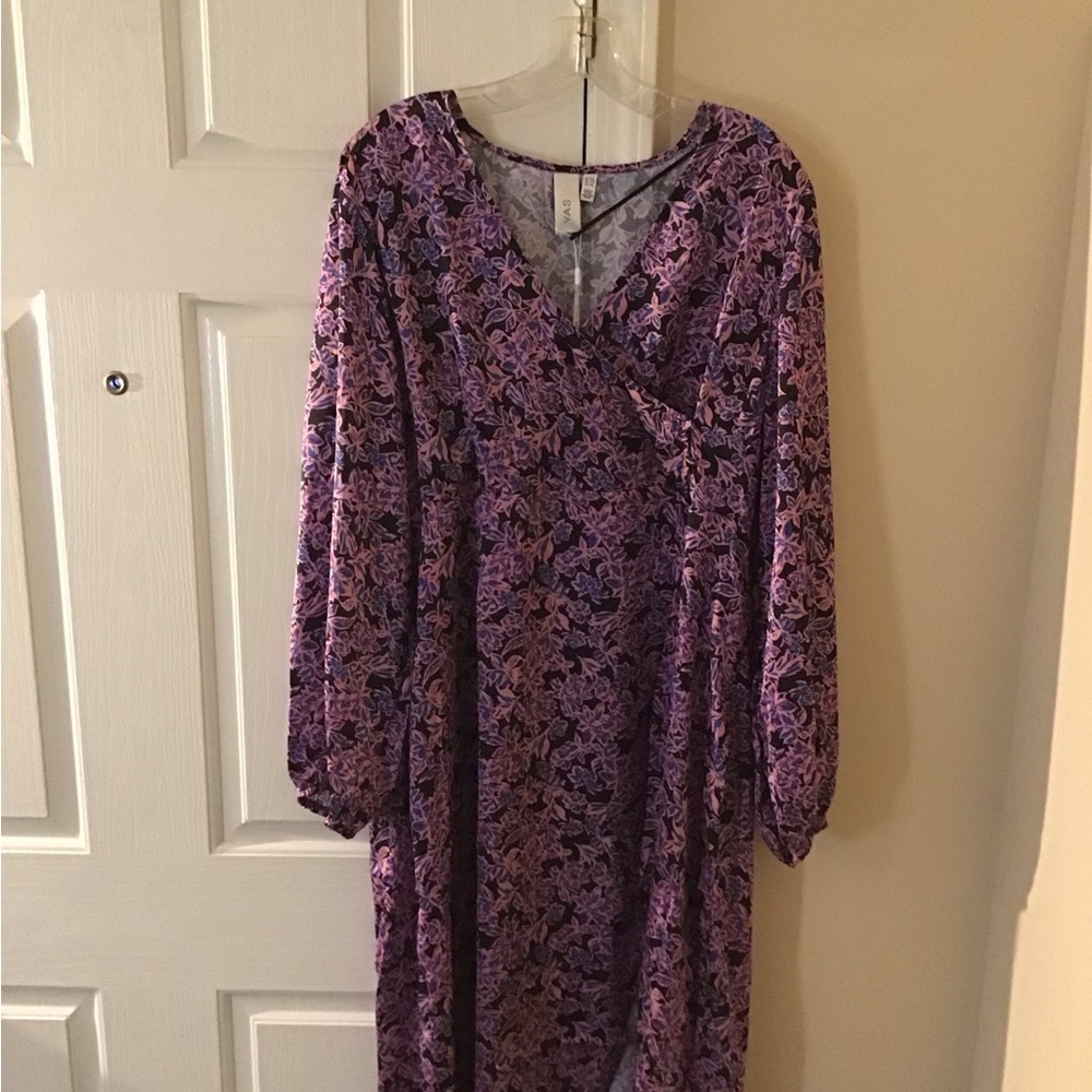 NWT Floral Purple Dress💗💗